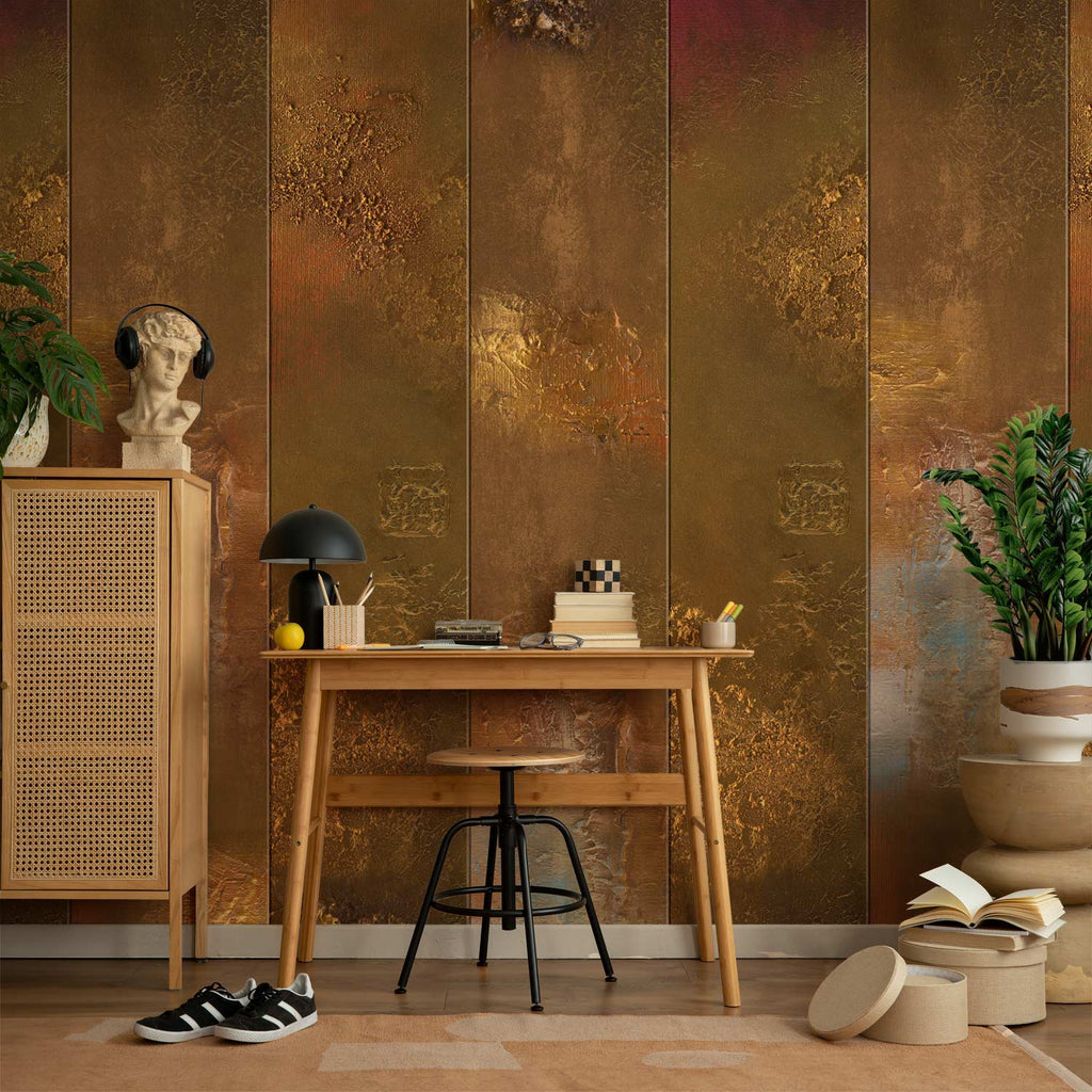 Golden Fleece Texture Wallpaper