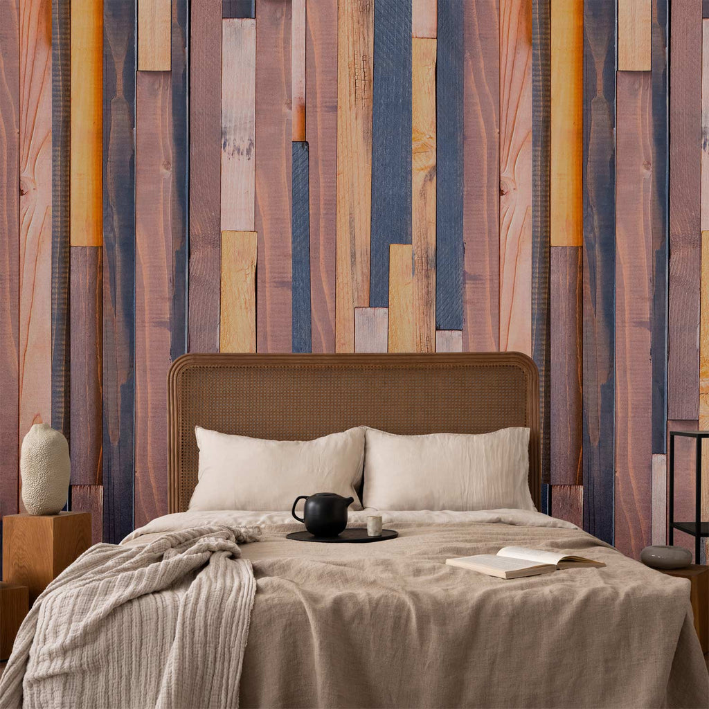 Rustic Wood Texture Wallpaper