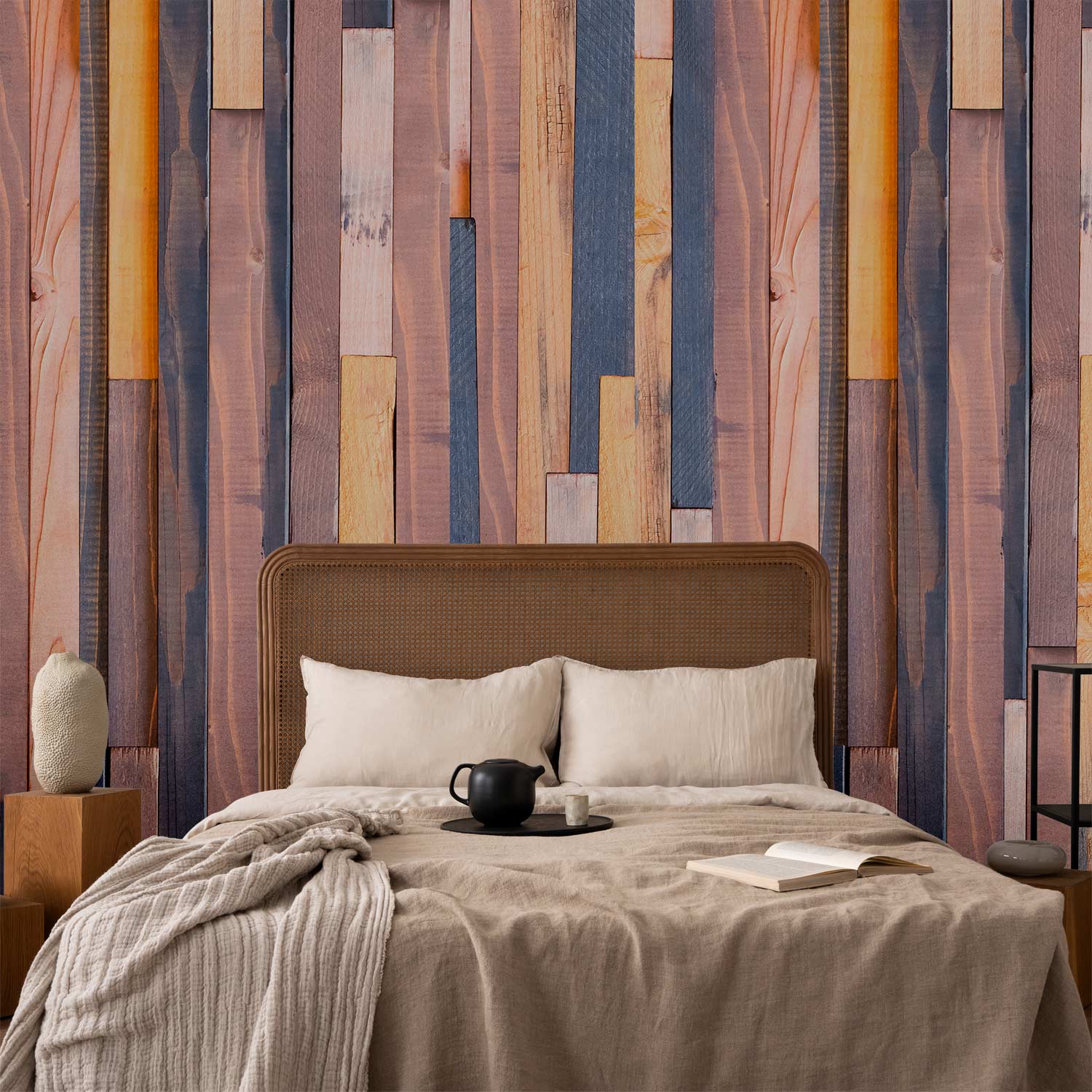 Rustic Wood Texture Wallpaper