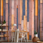 Rustic Wood Texture Wallpaper