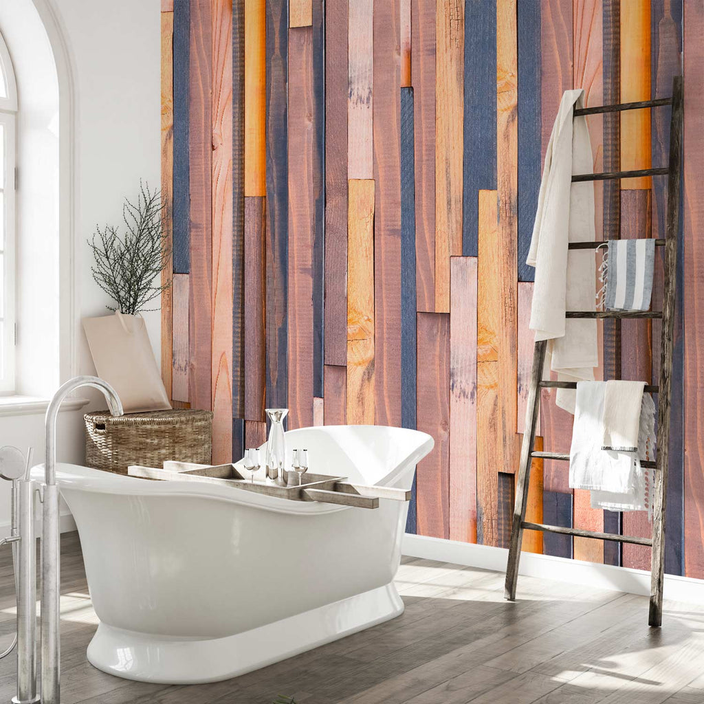 Rustic Wood Texture Wallpaper