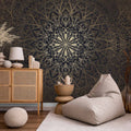 Oriental Geometric Mandala Wall Mural