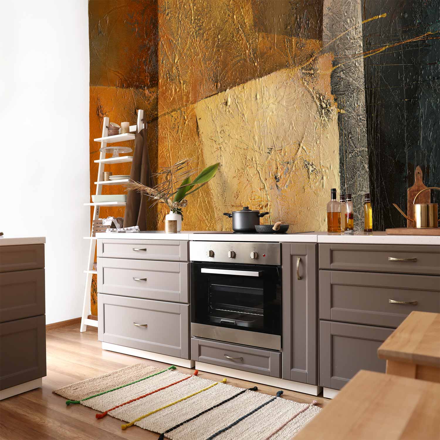 Abstract Textured Modern Wall Mural