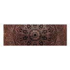 Amber Mandala Pattern Canvas Print
