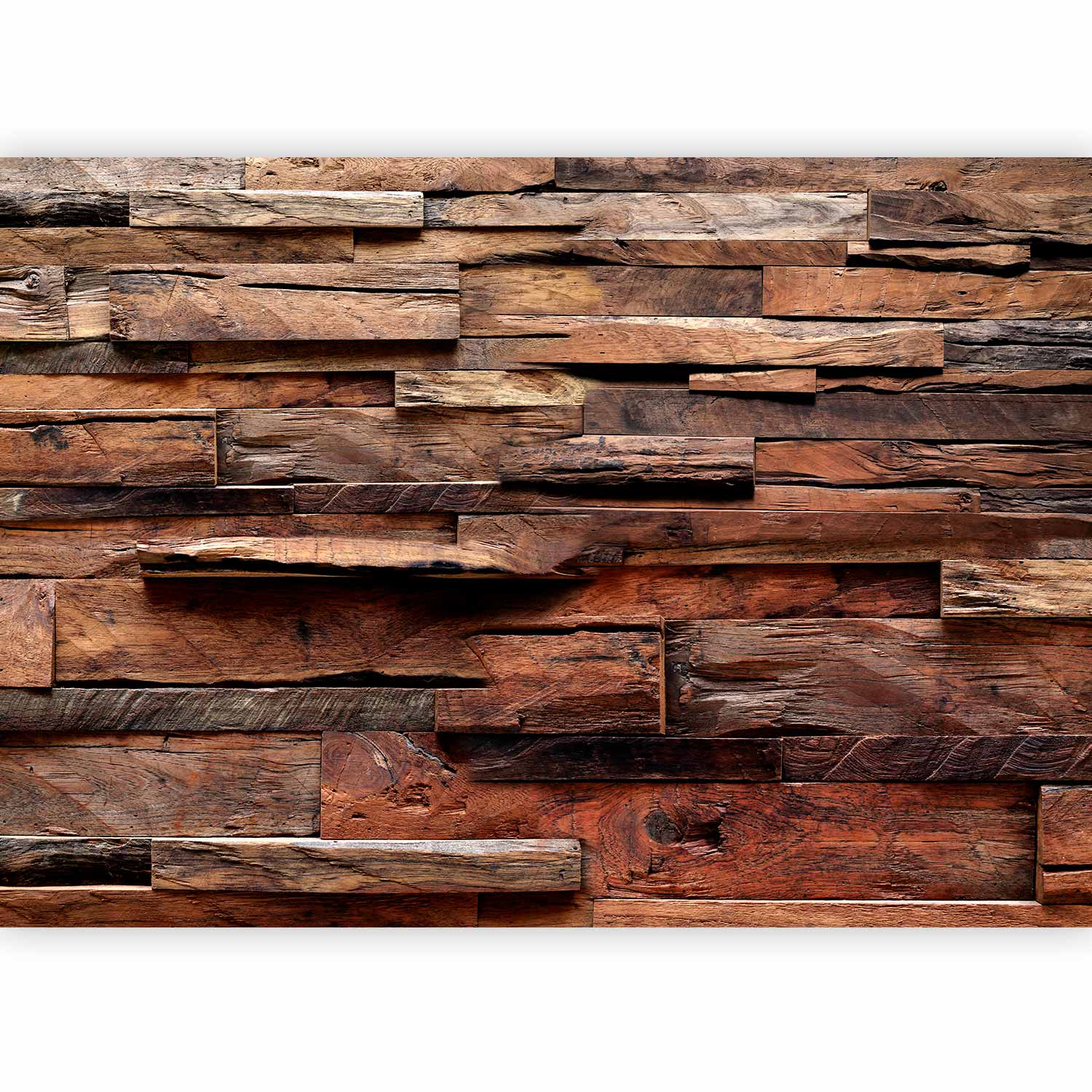 Rustic Forest Cottage Wall Mural