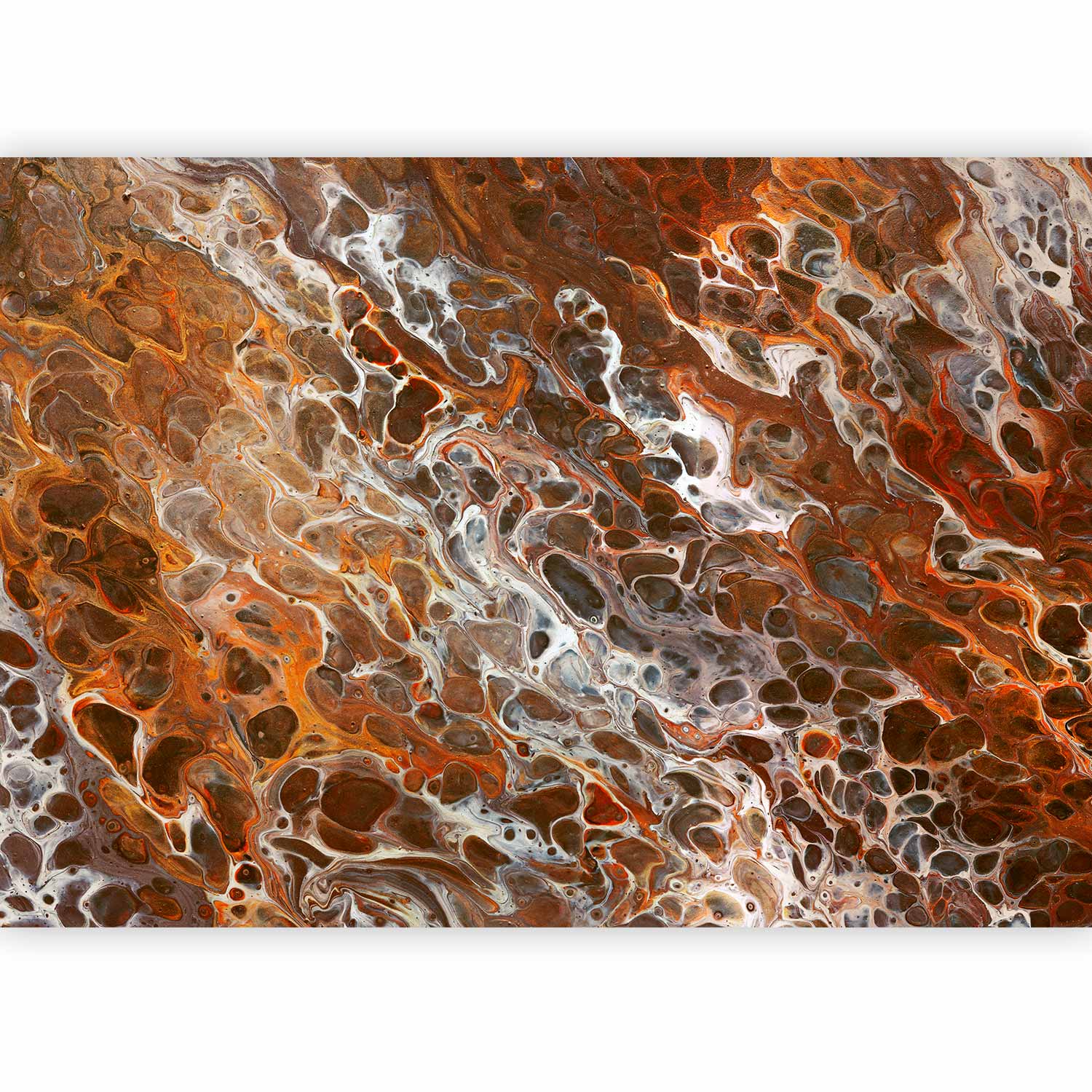 Wall Mural - Brown Craters
