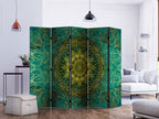 Royal Mandala Zen 5-Panel Room Divider