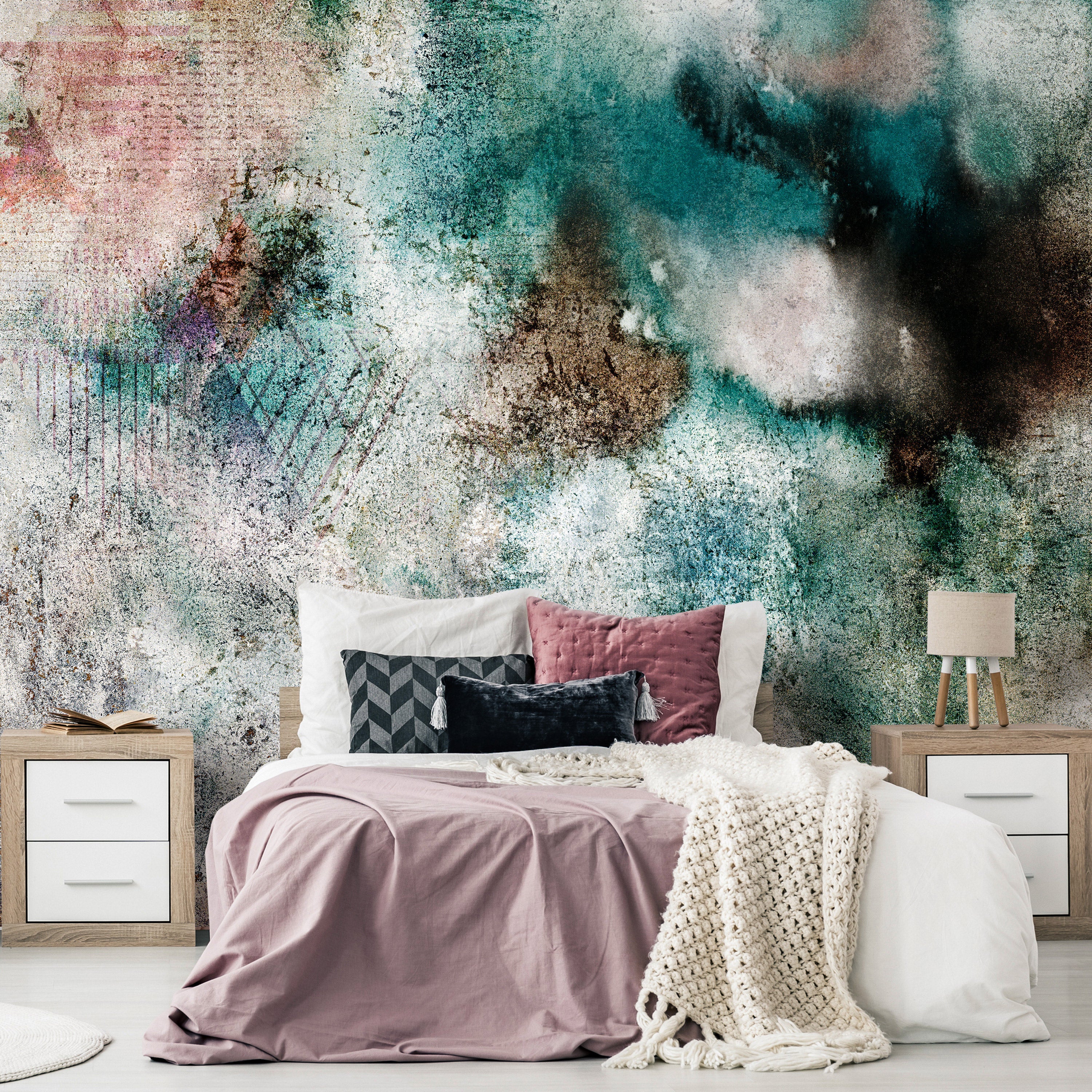 Wall Mural Abstract Roman Fresco
