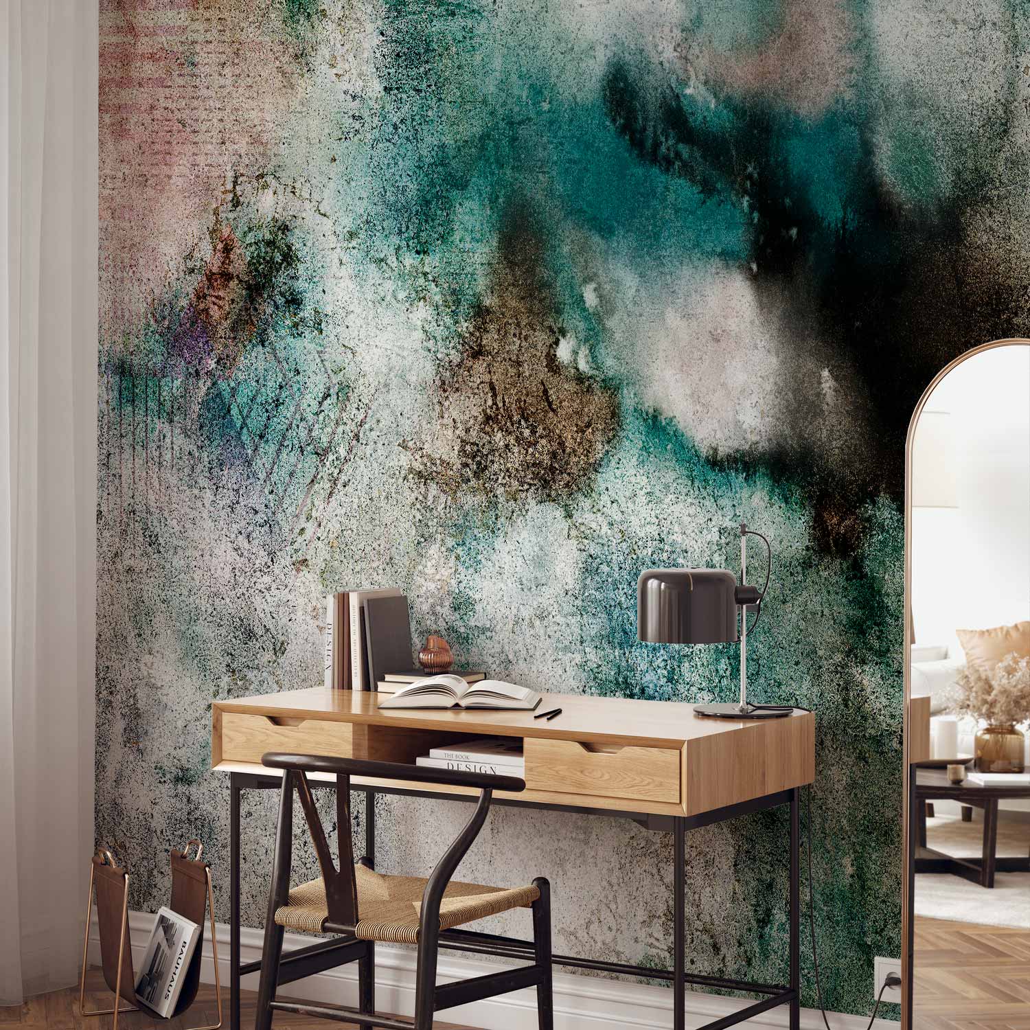 Wall Mural Abstract Roman Fresco