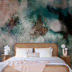 Roman Fresco Texture Abstract Wall Mural