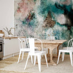 Roman Fresco Texture Abstract Wall Mural