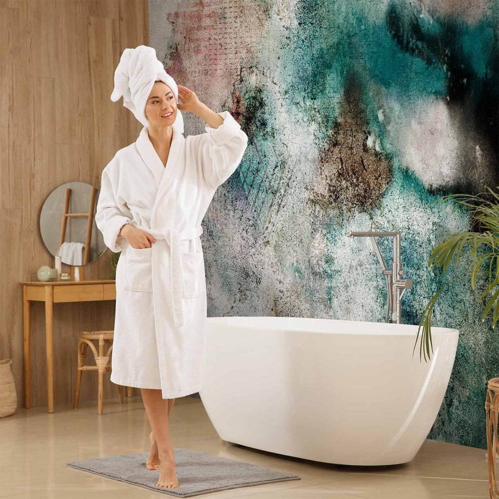 Roman Fresco Texture Abstract Wall Mural