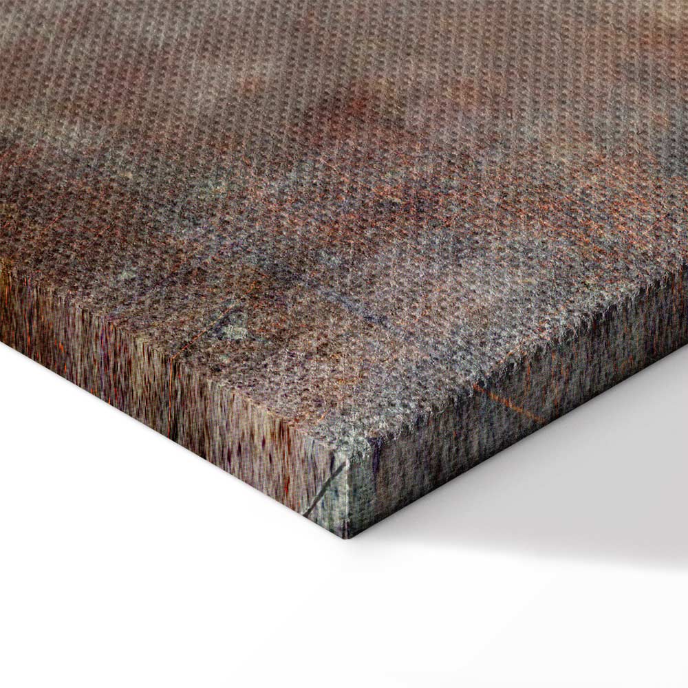 Abstract Texture Multicolor Canvas Print