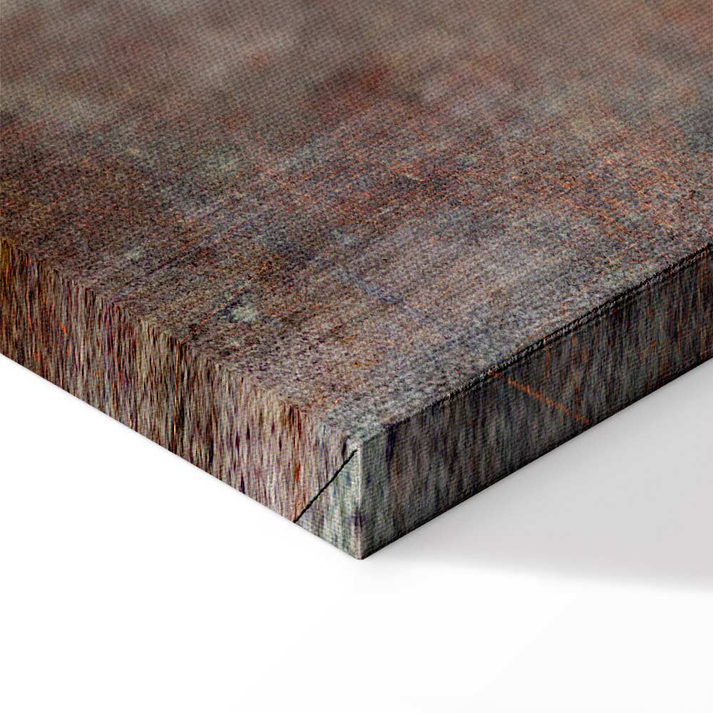 Abstract Texture Multicolor Canvas Print