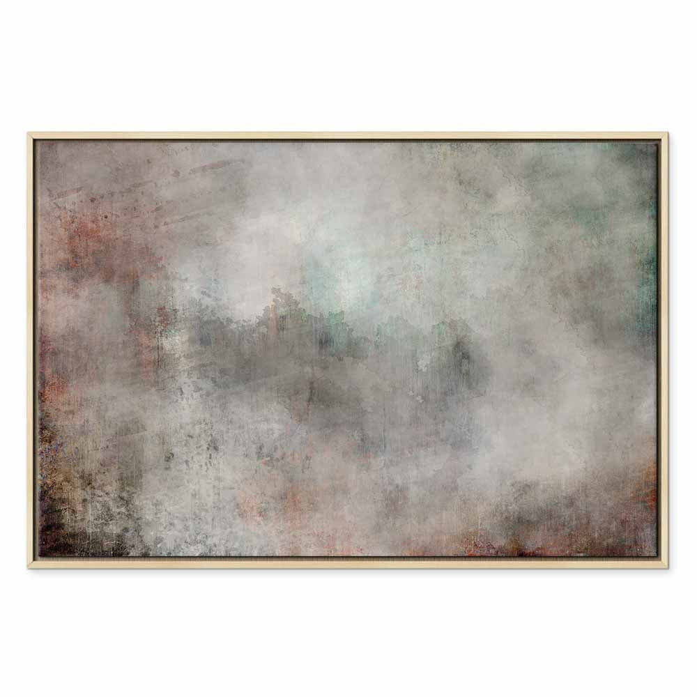 Abstract Texture Multicolor Canvas Print