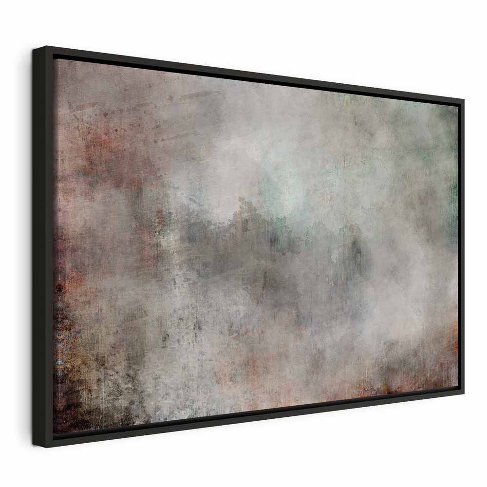 Abstract Texture Multicolor Canvas Print