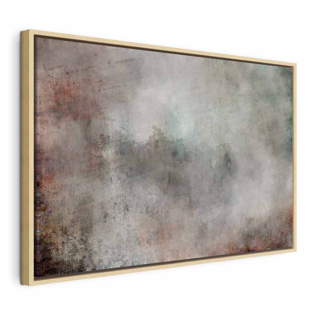 Abstract Texture Multicolor Canvas Print