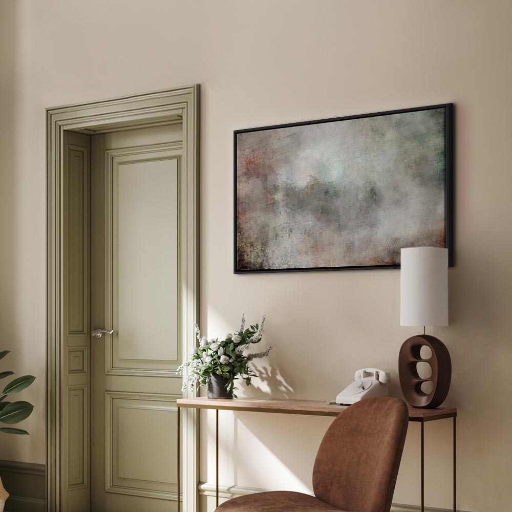 Abstract Texture Multicolor Canvas Print