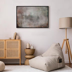 Abstract Texture Multicolor Canvas Print