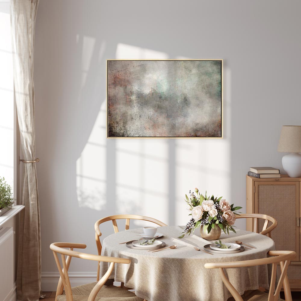 Abstract Texture Multicolor Canvas Print