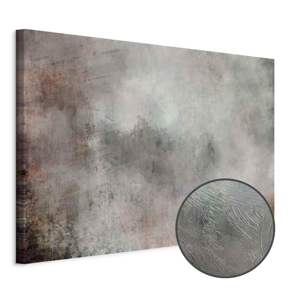Abstract Texture Multicolor Canvas Print