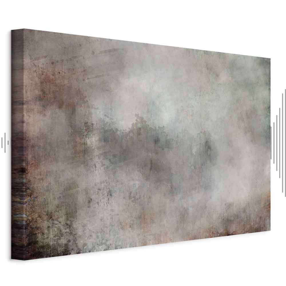 Abstract Texture Multicolor Canvas Print