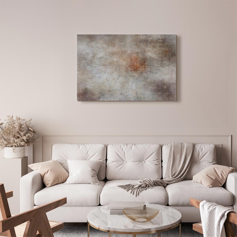 Magic Talisman Abstract Texture Canvas Print