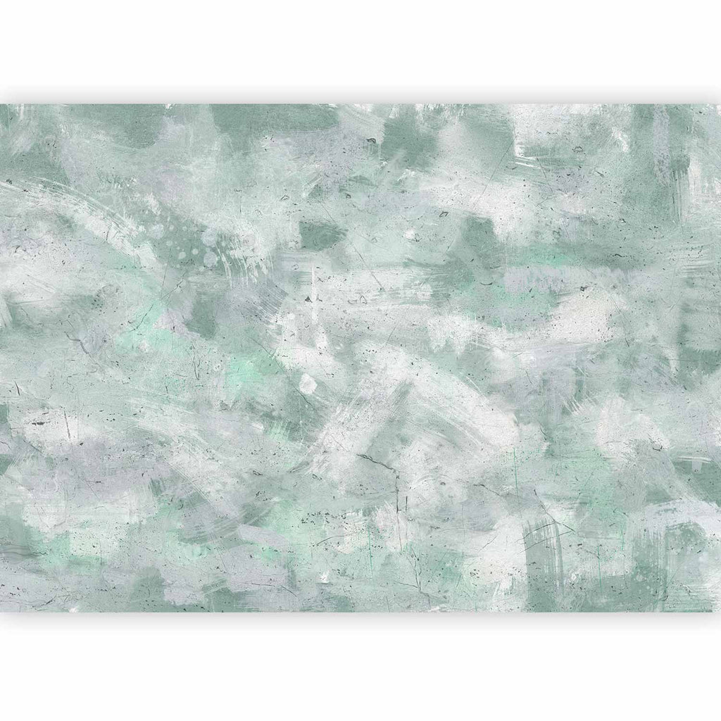 Mint Abstract Texture Wall Mural