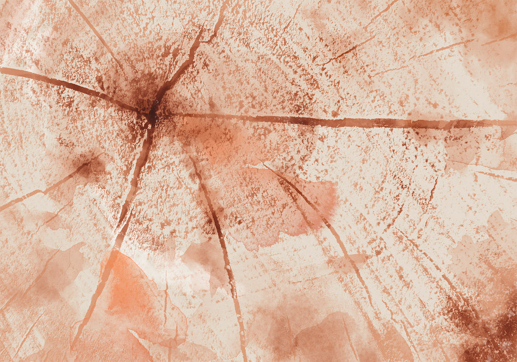 Wall Mural Pink Trunk Wall Art