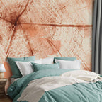 Pink Abstract Pattern Wall Mural
