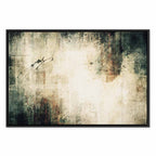 Foggy Abstract Grey Canvas Print