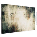 Foggy Abstract Grey Canvas Print