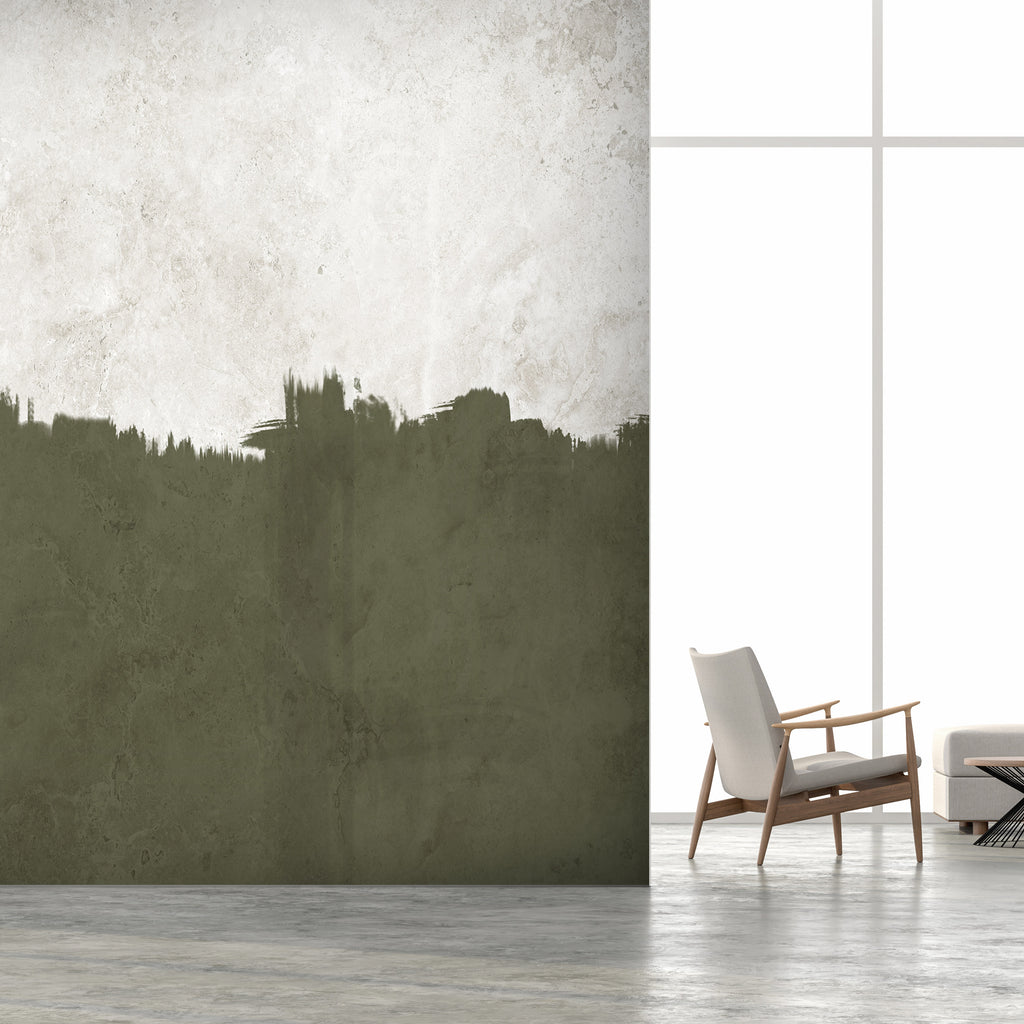Wall Mural Olive Thoughts - Backgrounds and Patterns