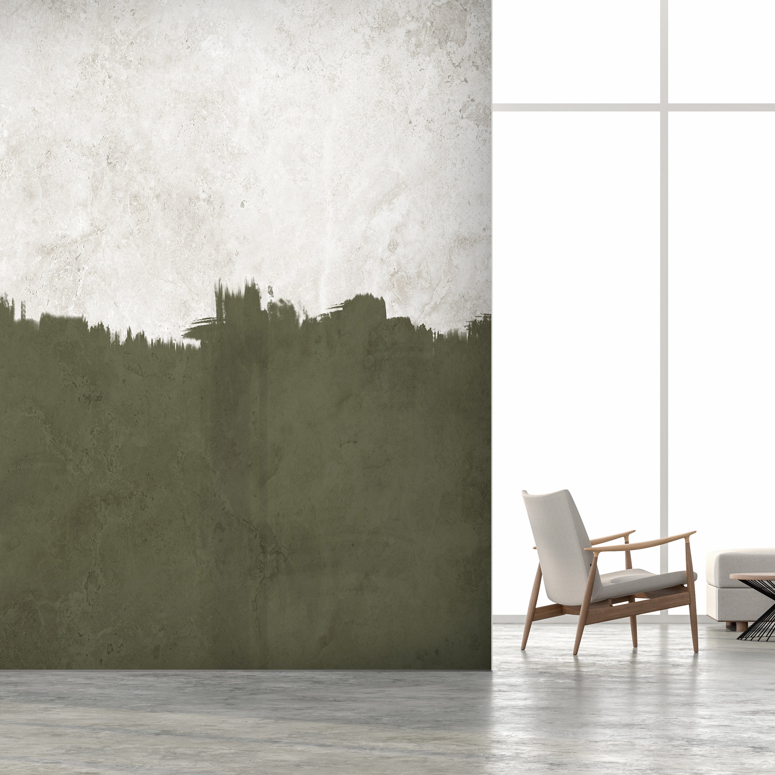 Wall Mural Olive Thoughts - Backgrounds and Patterns