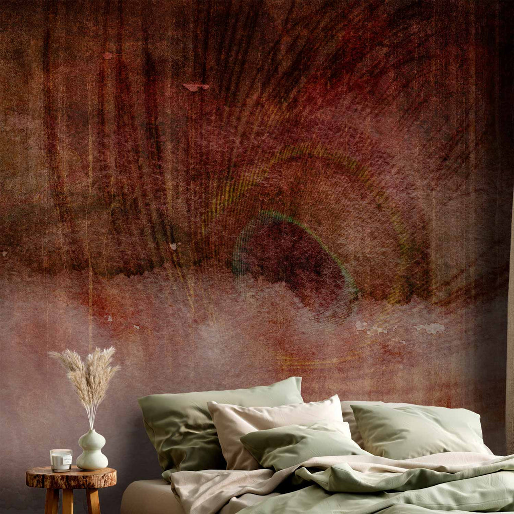 Abstract Edge Pattern Wall Mural