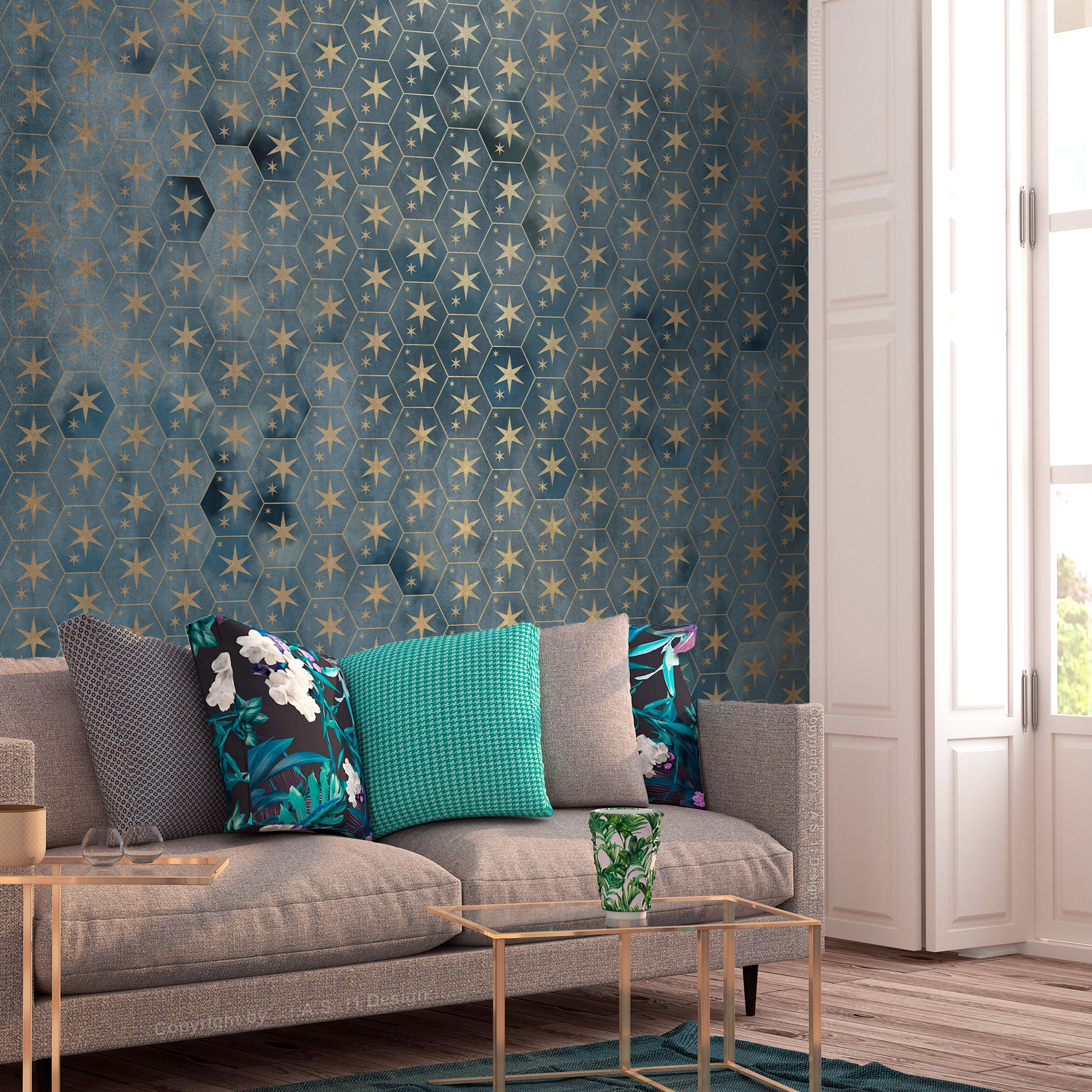 Wall Mural Noble Ornament – Wall Decor Pattern