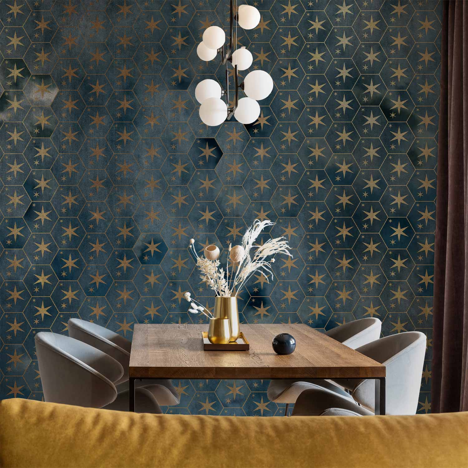 Wandbild „Edles Ornament“ – Wanddekormuster