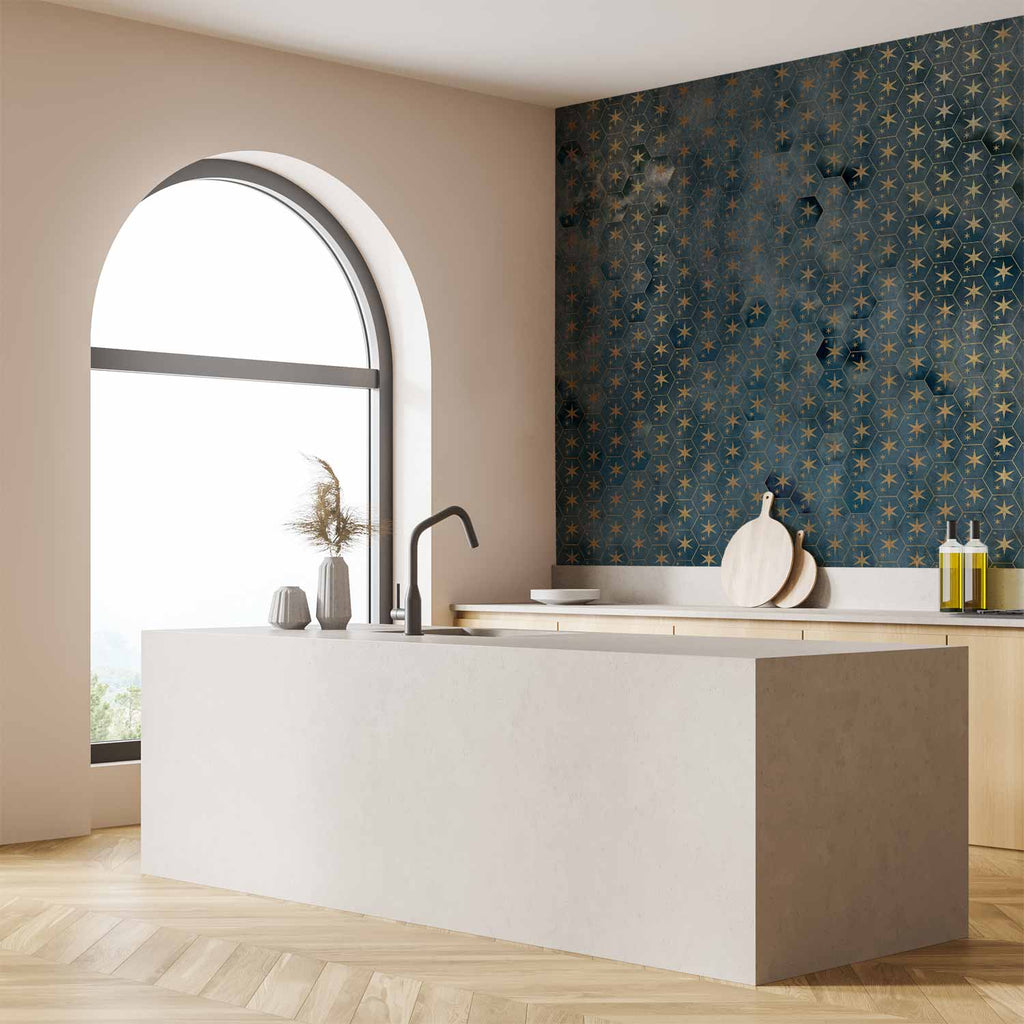 Noble Geometric Ornament Pattern Wall Mural