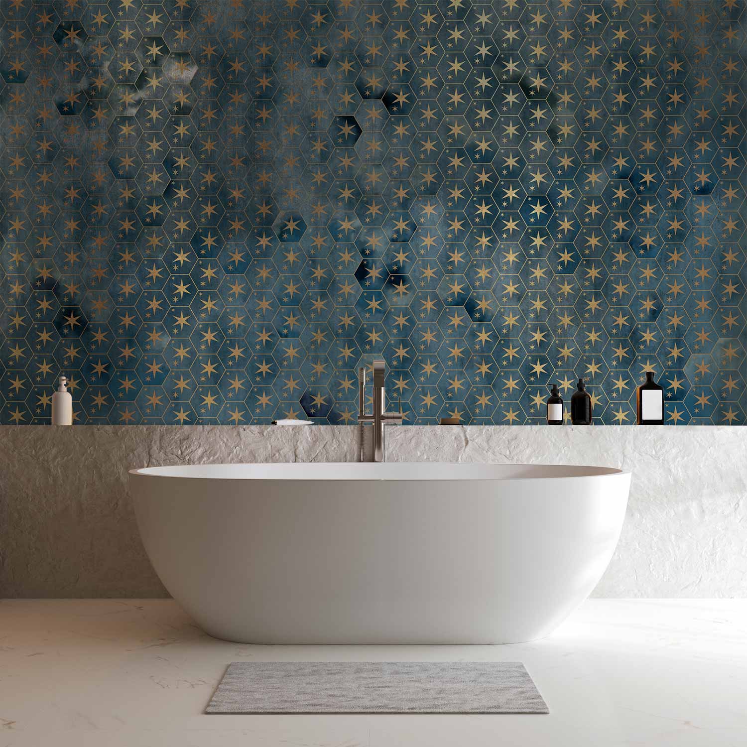 Noble Geometric Ornament Pattern Wall Mural