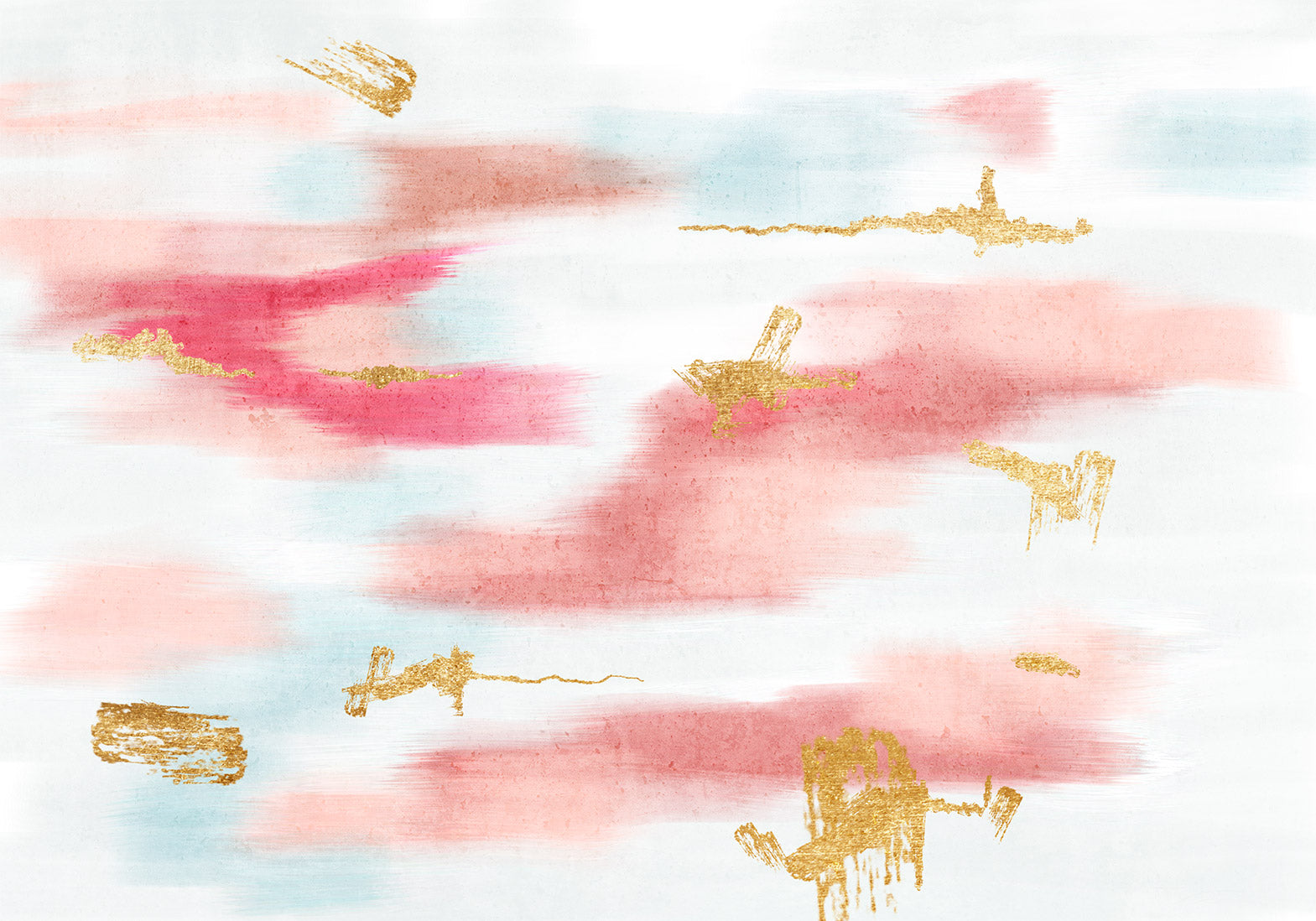 Wall Mural - Golden Reflections in the Sky