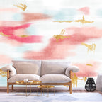 Wall Mural - Golden Reflections in the Sky