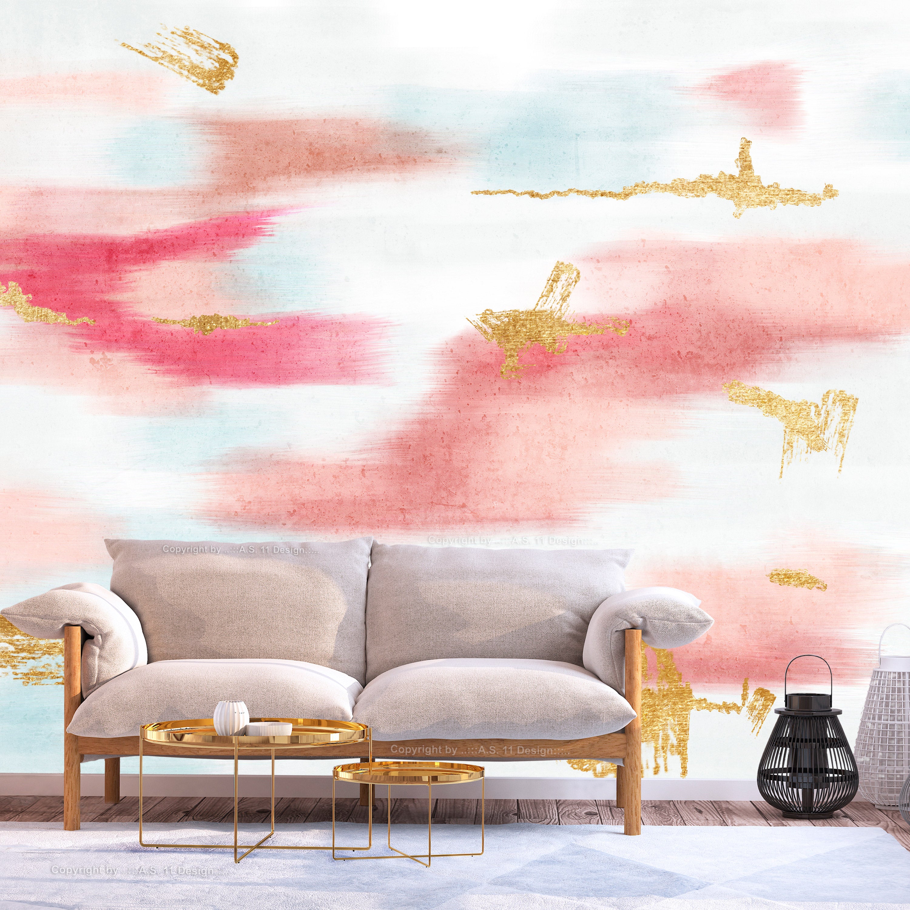 Wall Mural - Golden Reflections in the Sky