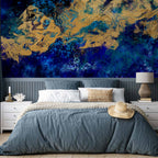 Gorgeous Blue Abstract Texture Wall Mural