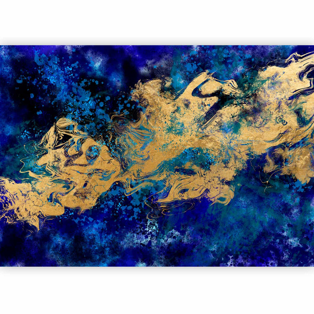 Abstract Blue Wall Mural - Gorgeous Blue