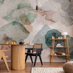 Wall Mural Spring Terrazzo - First Variant
