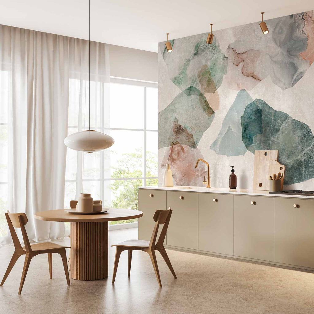 Spring Terrazzo Marble Texture Wall Mural