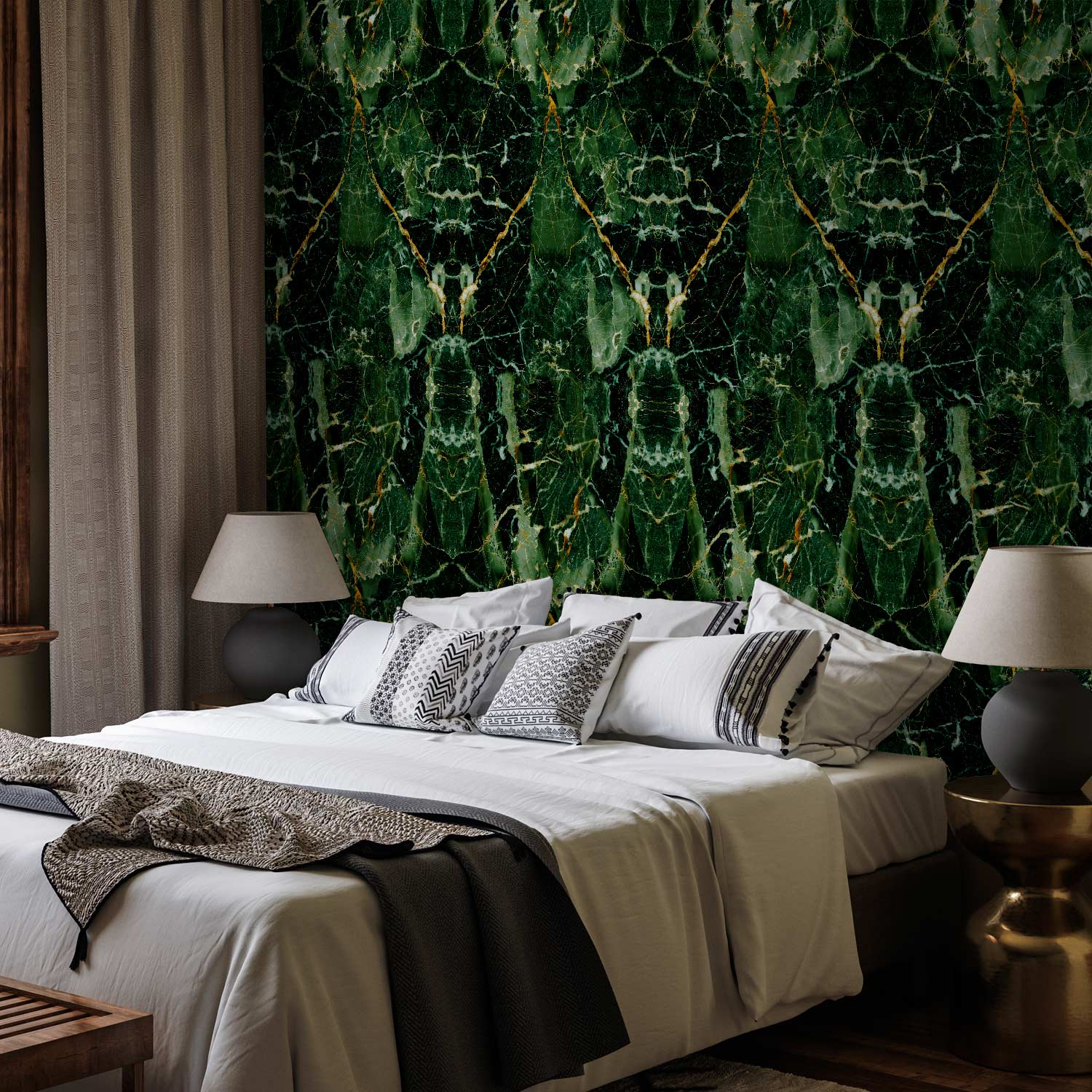 Guatemala Marble Abstract Texture Wallpaper