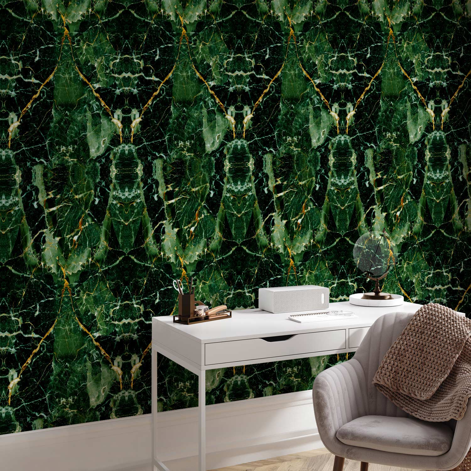 Guatemala Marble Abstract Texture Wallpaper