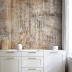 Wall Mural: Abstract Beige with Black Texture