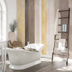 Abstract Striped Gold Pattern Wall Mural